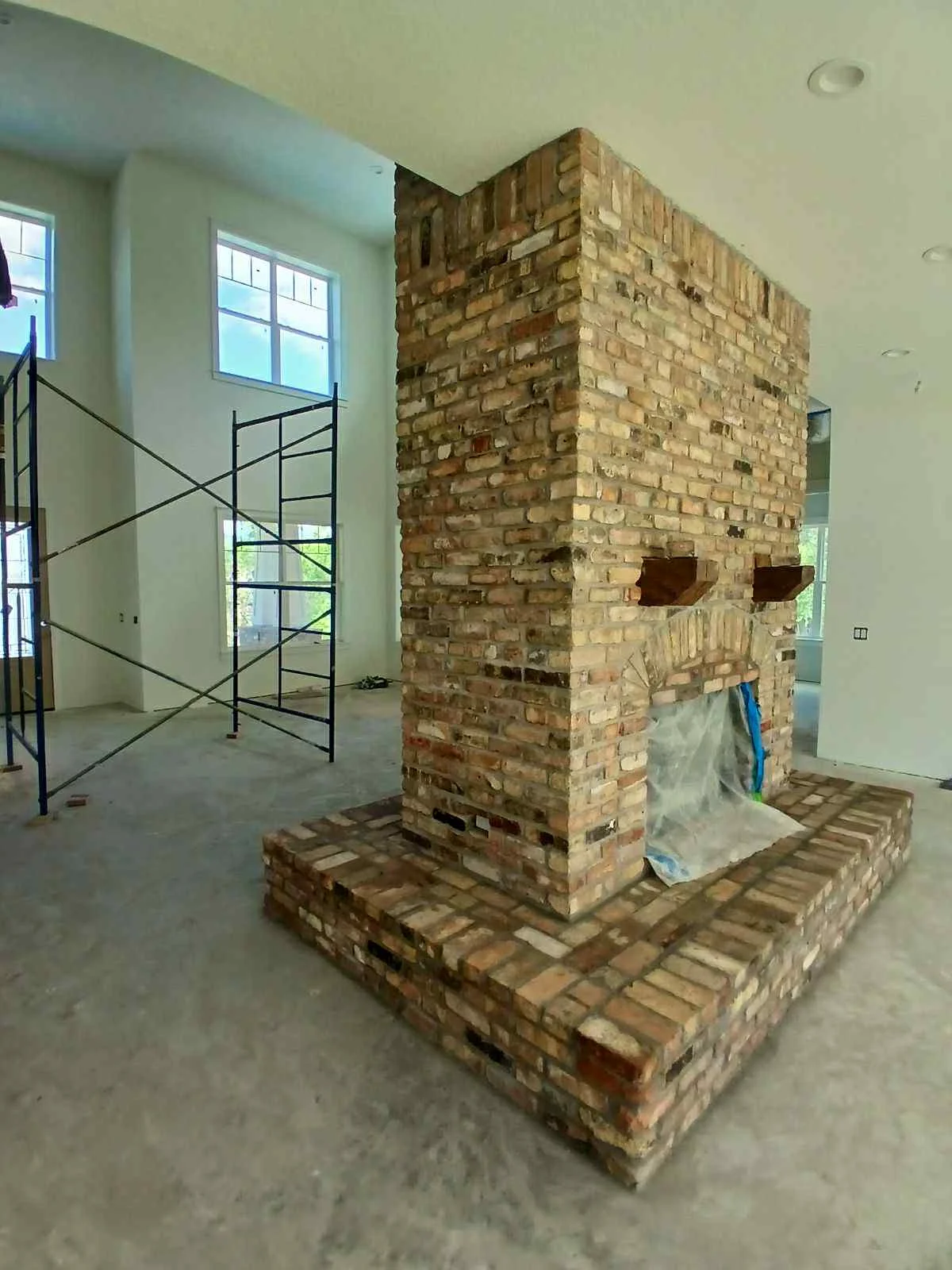 Restored brick structure in Citrus County